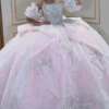Gorgeous Glittery Tulle Appliqued Quinceanera Dresses Off Shoulder Sweet 16 Party Gowns